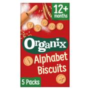 Organix Alphabet Biscuits 25g